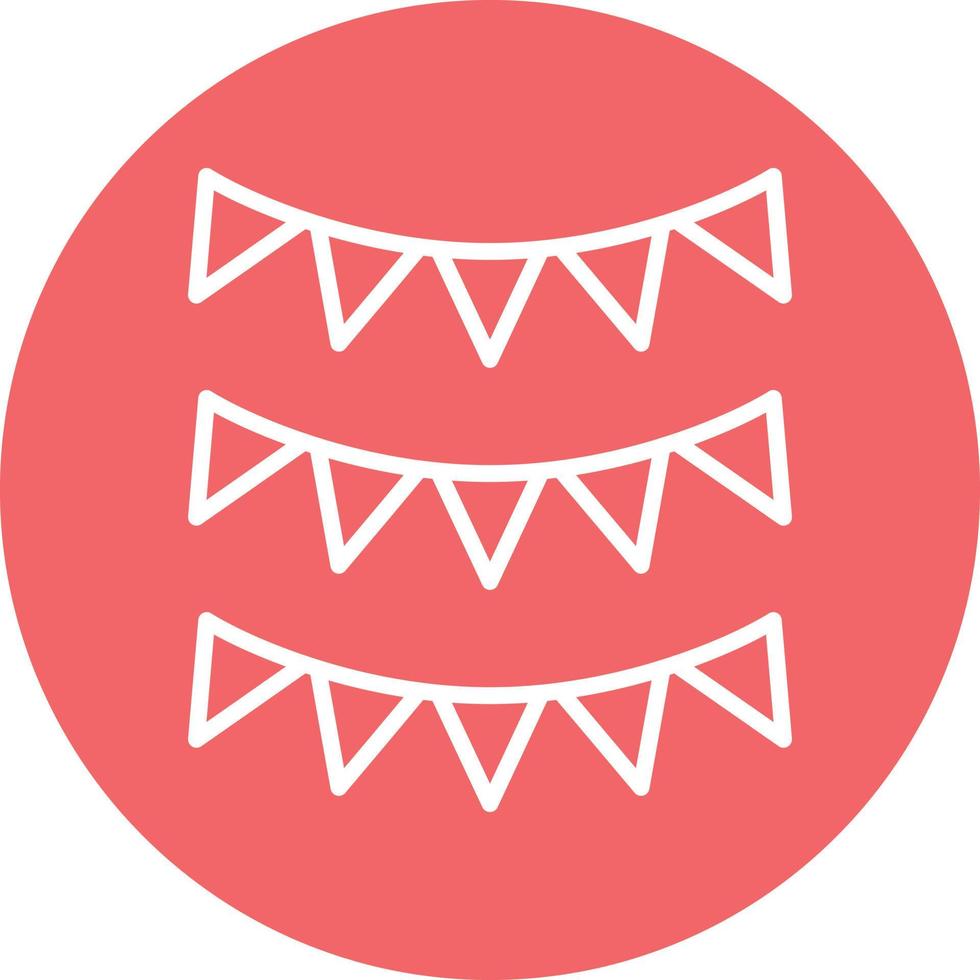 Garland Icon Style vector