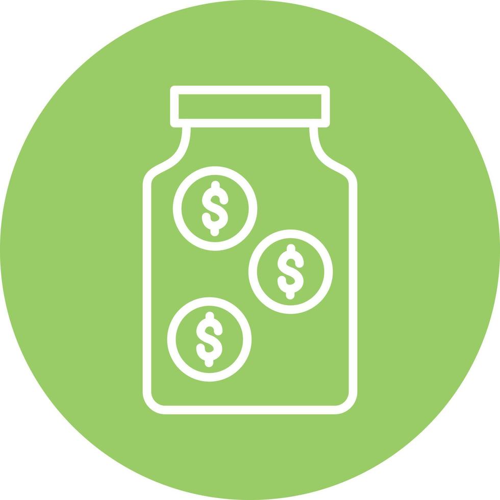 Savings Icon Style vector