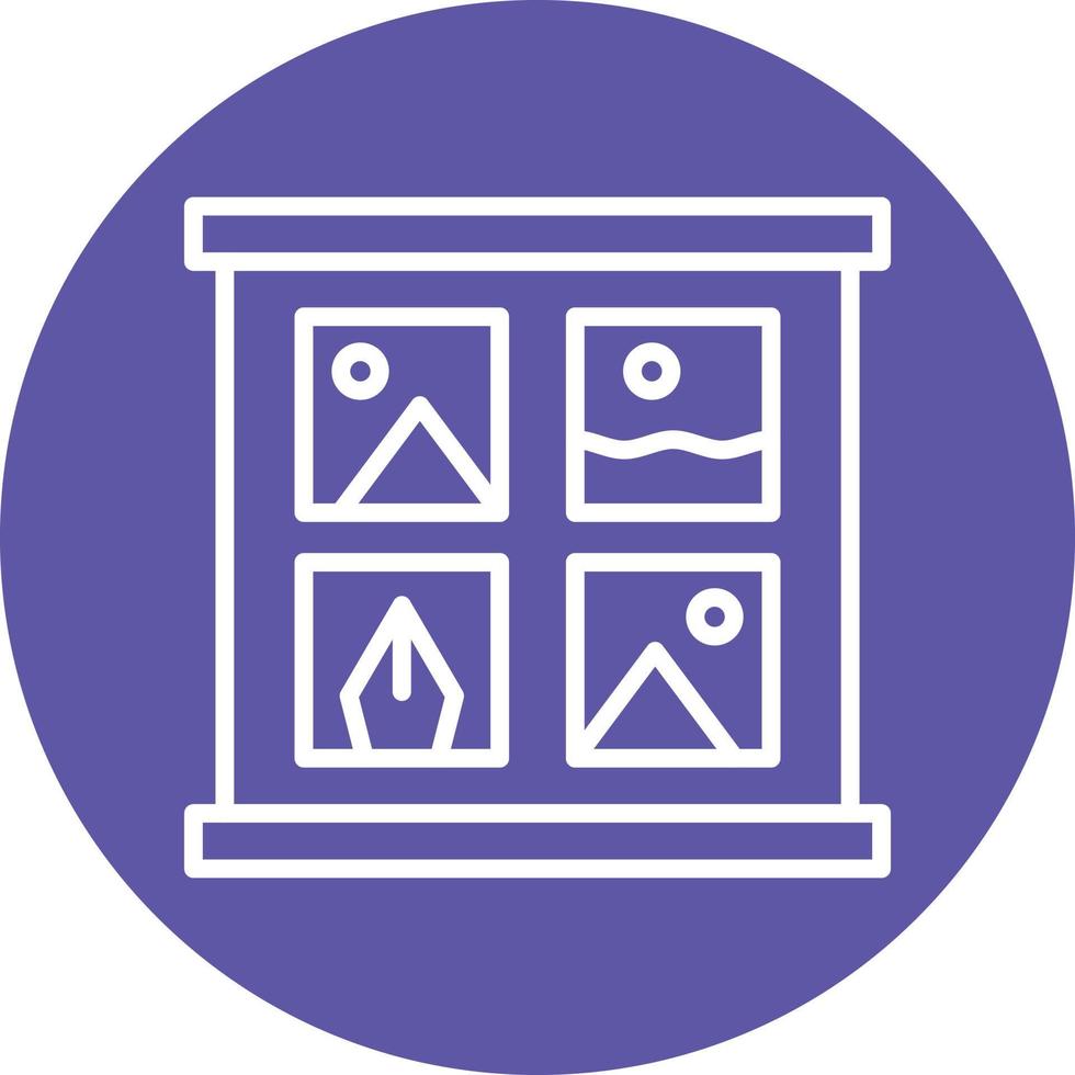 Storyboard Icon Style vector