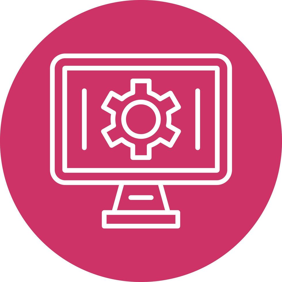 Optimization Icon Style vector