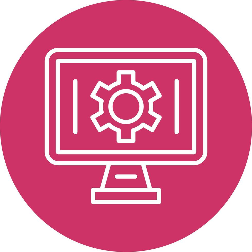 Optimization Icon Style vector