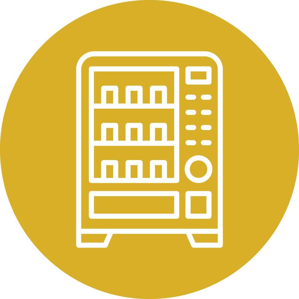 Vending Machine Icon Style vector