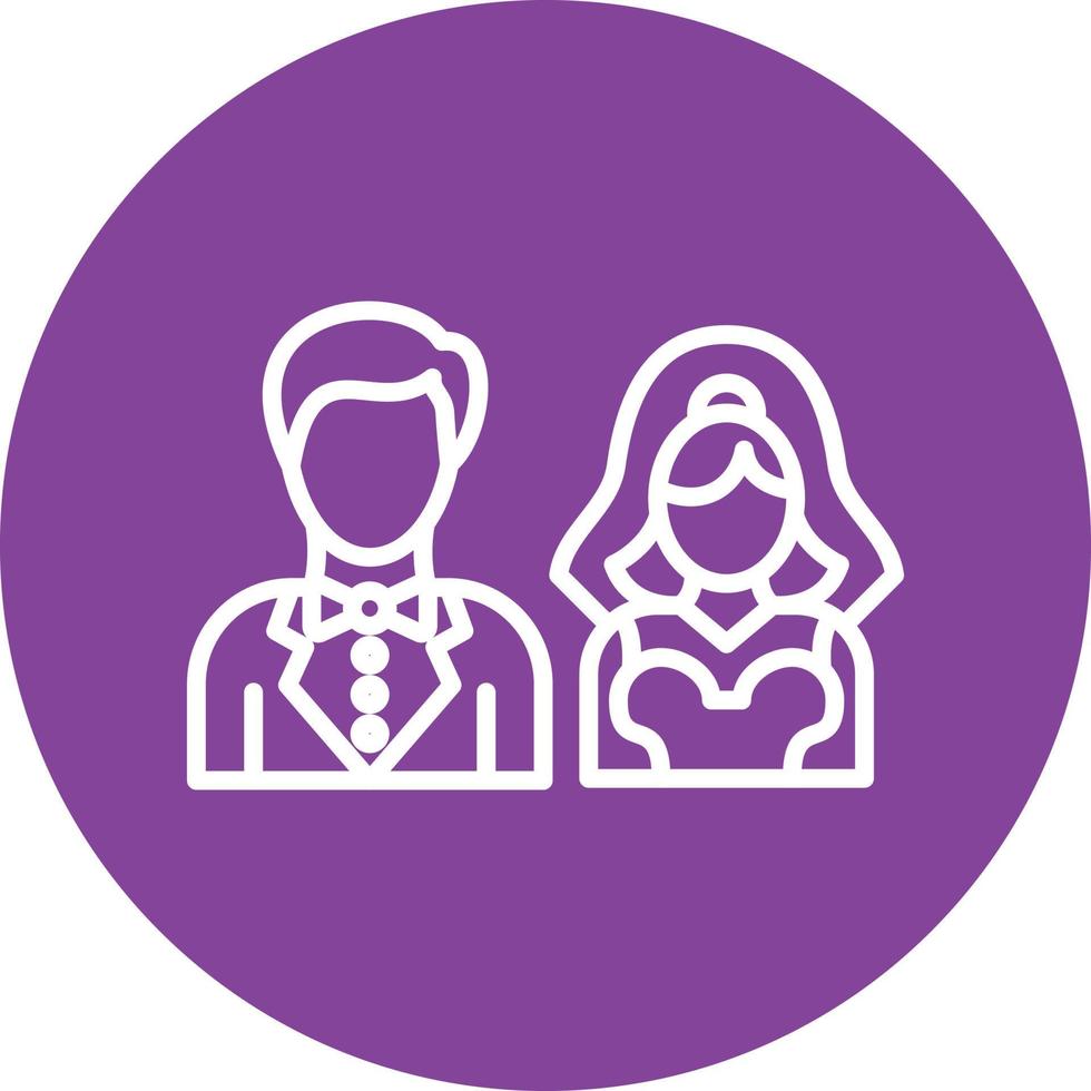Wedding Photos Icon Style vector