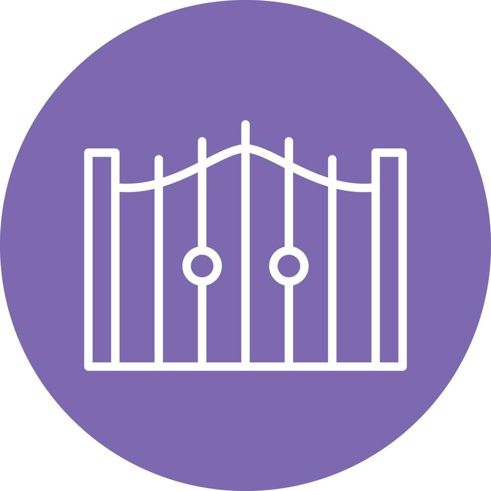 Gate Icon Style vector