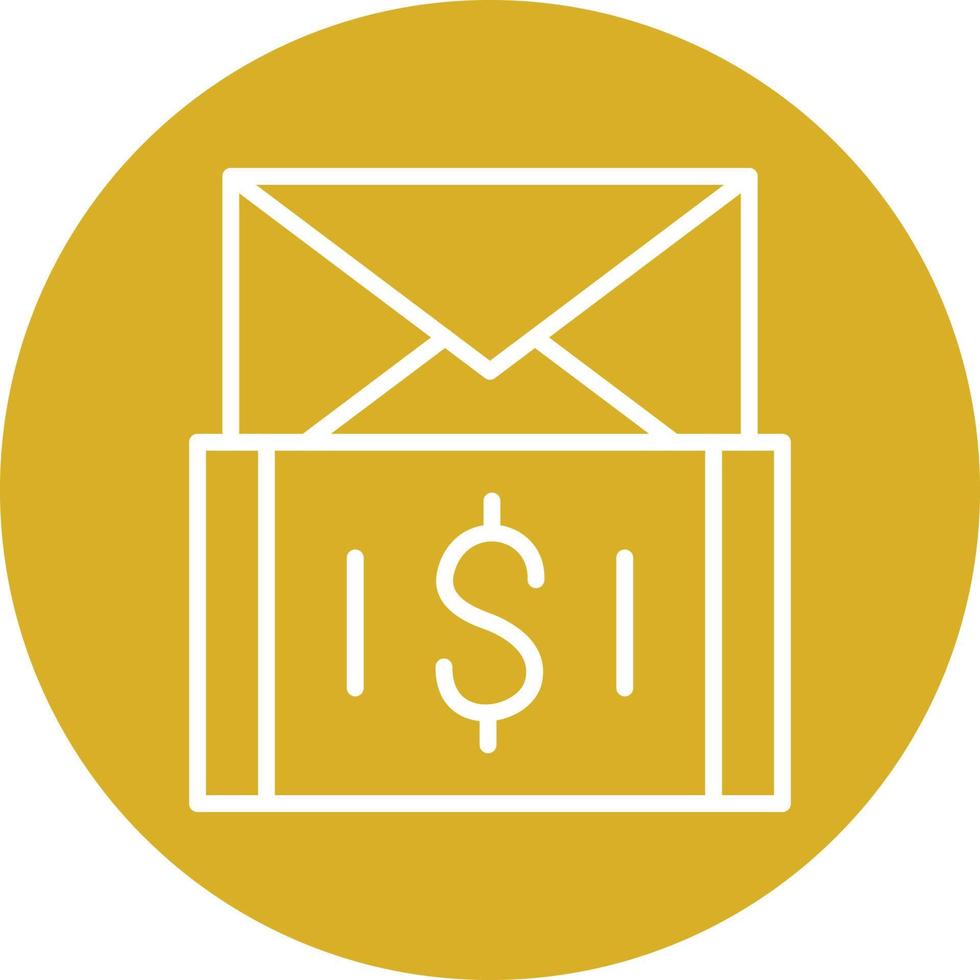 Send Money Icon Style vector