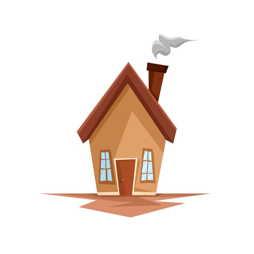 Small house vector illustration