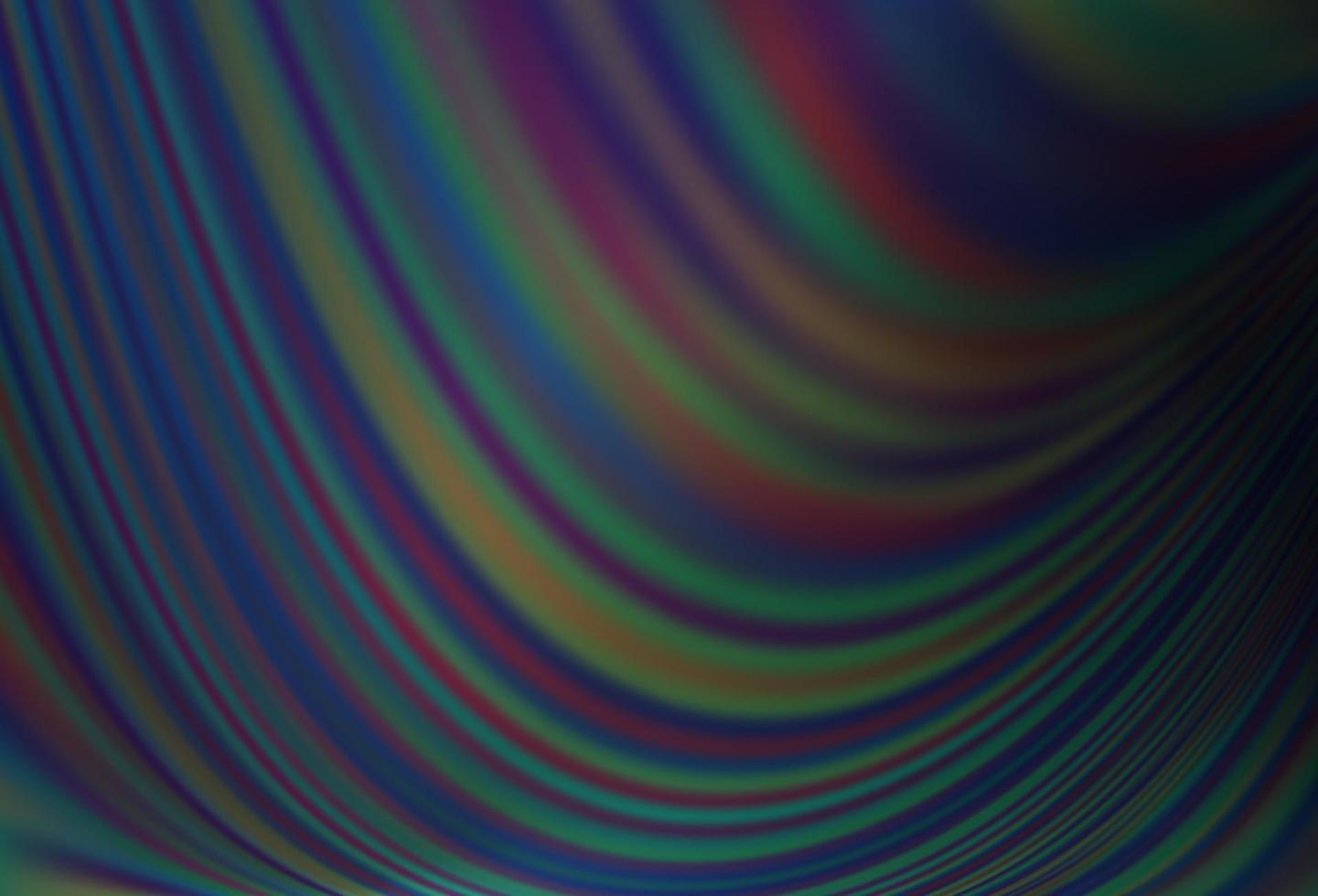 Dark BLUE vector template with lines, ovals.