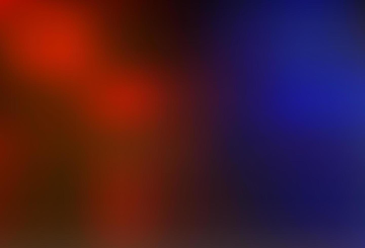 Dark Blue, Red vector bokeh template.