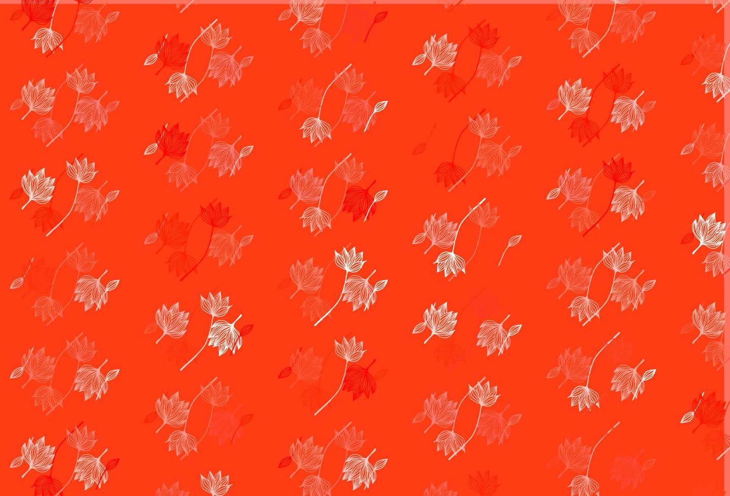 textura de dibujo de vector rojo claro.