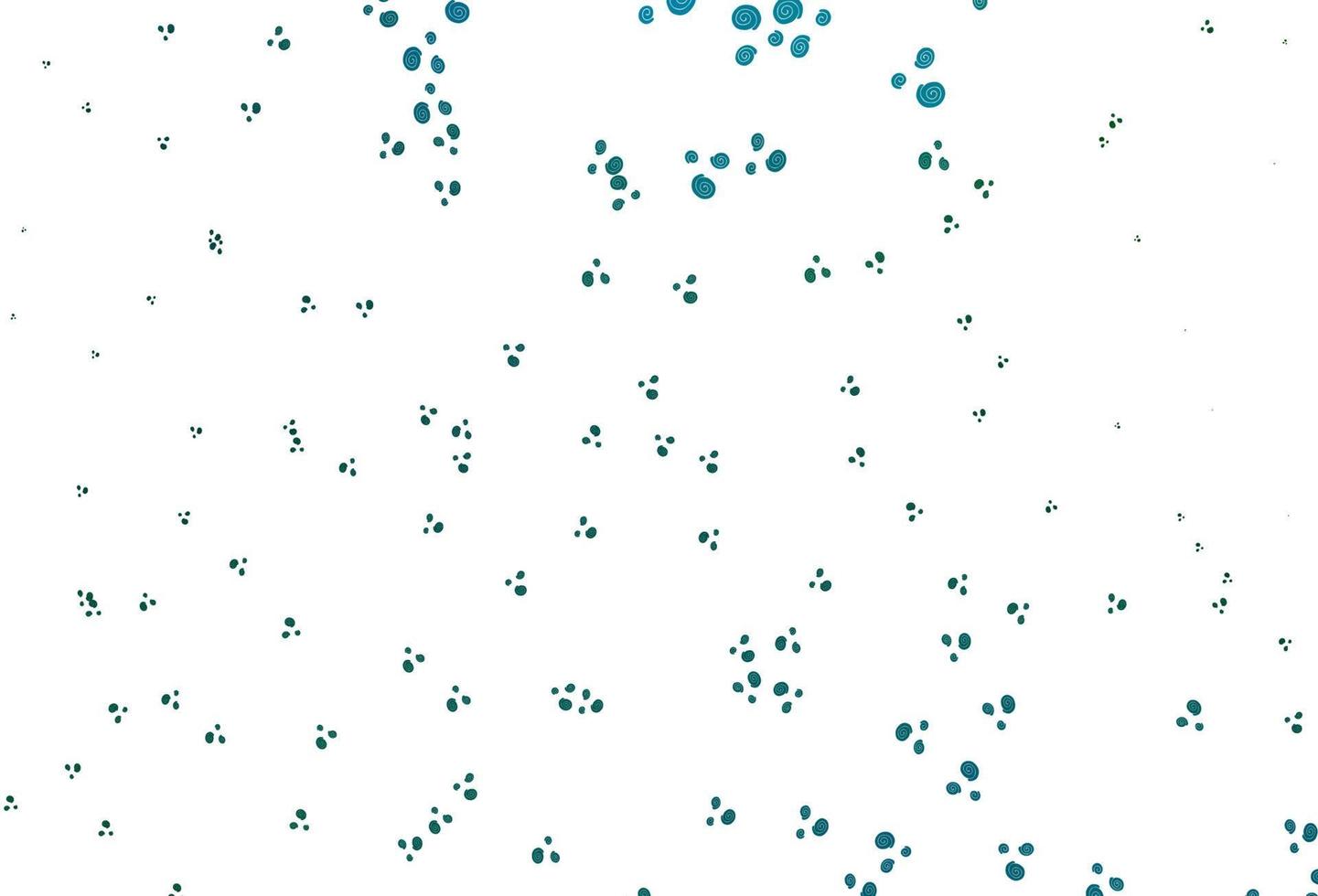 Light Blue, Green vector template with bent ribbons.
