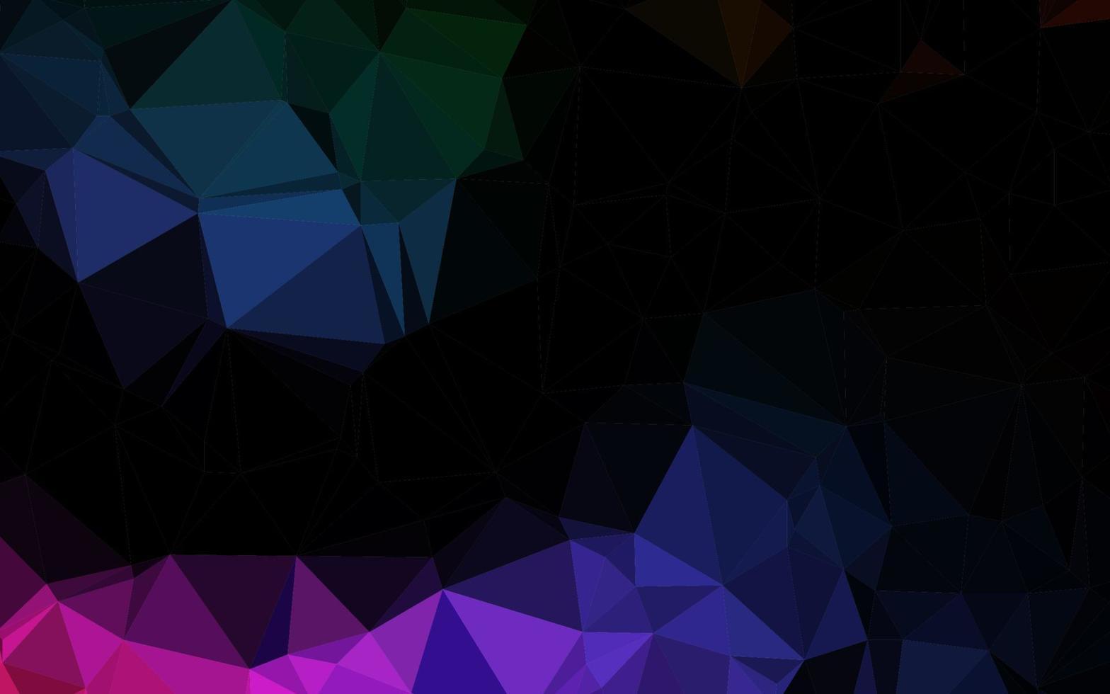 Dark Multicolor, Rainbow vector blurry triangle template. 6318553 ...