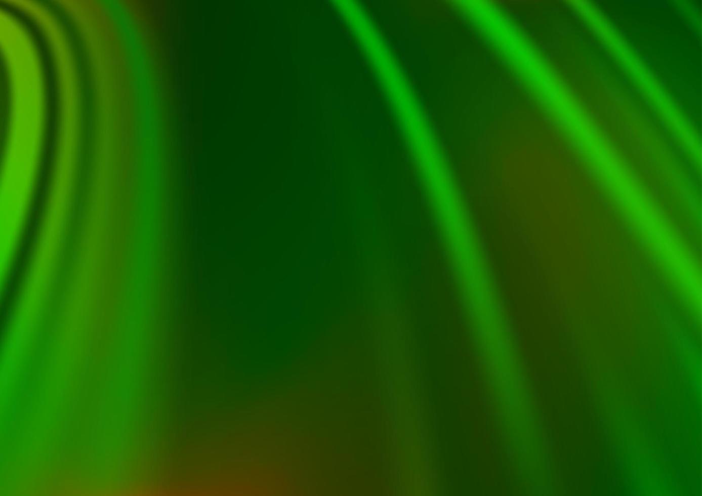 Light Green vector pattern with bent ribbons.