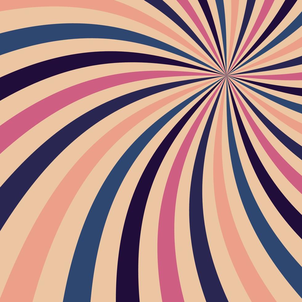 Abstract vintage retro sunburst background vector