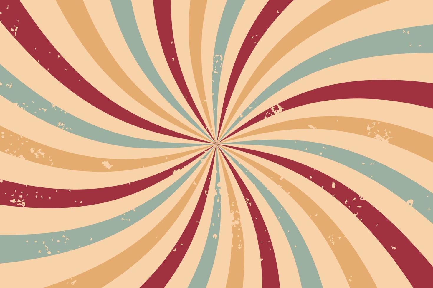 Abstract vintage retro sunburst background vector