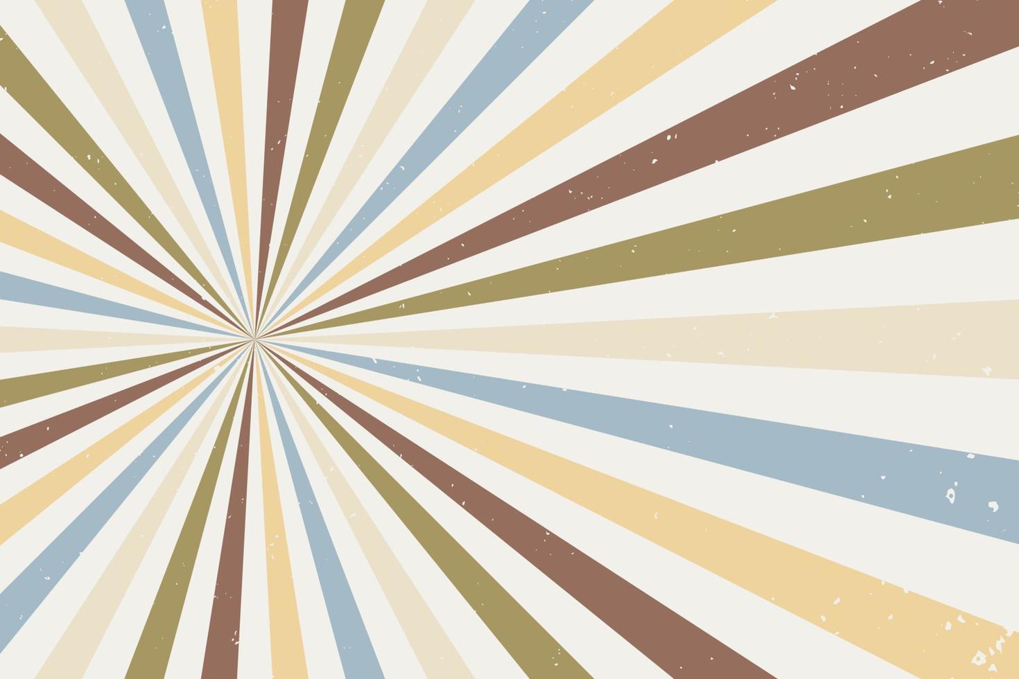 Abstract vintage retro sunburst background vector