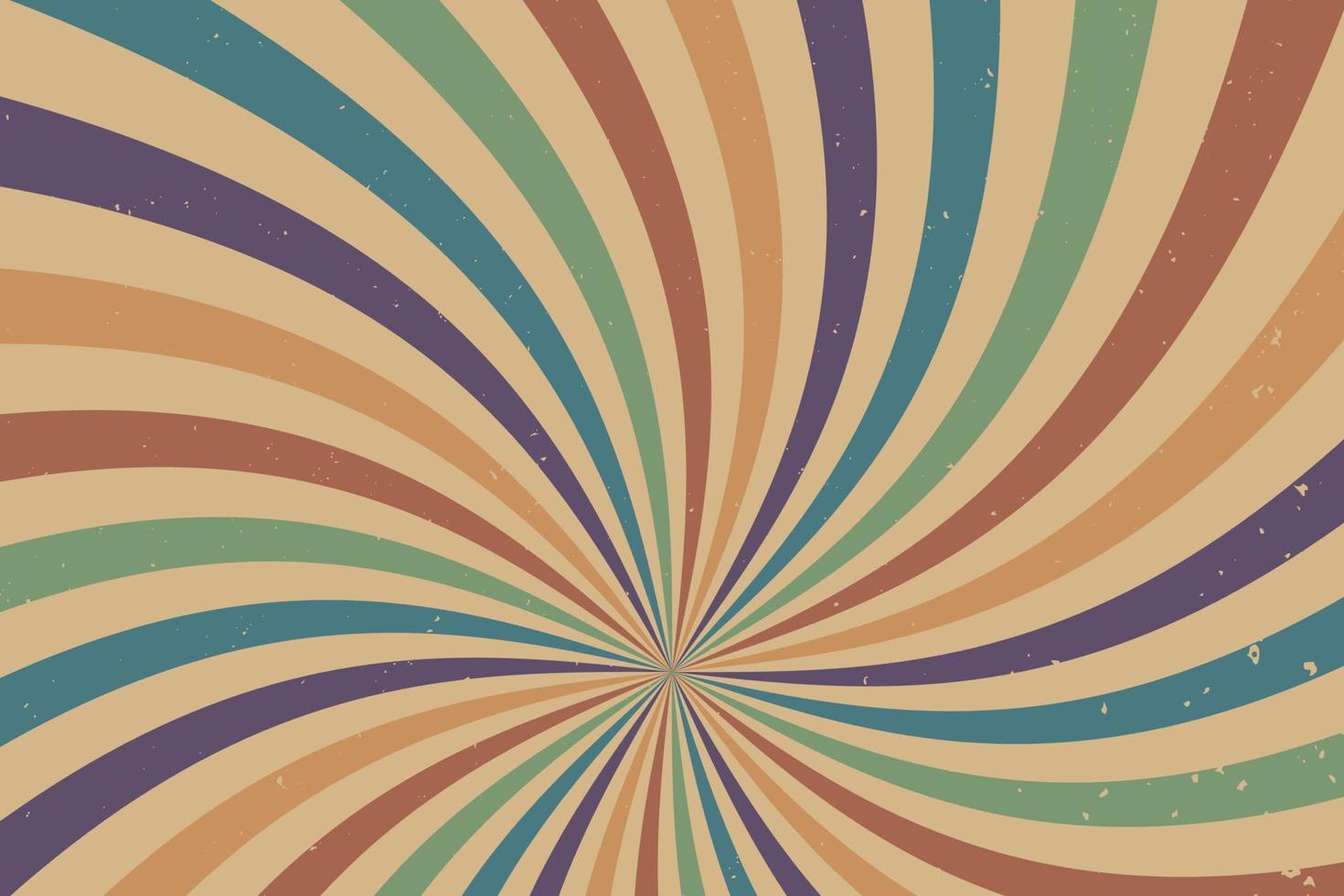 Abstract vintage retro sunburst background vector