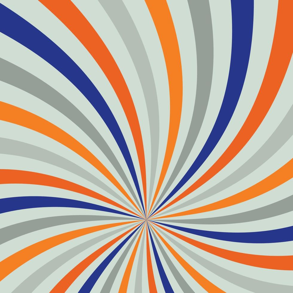 Abstract vintage retro sunburst background vector