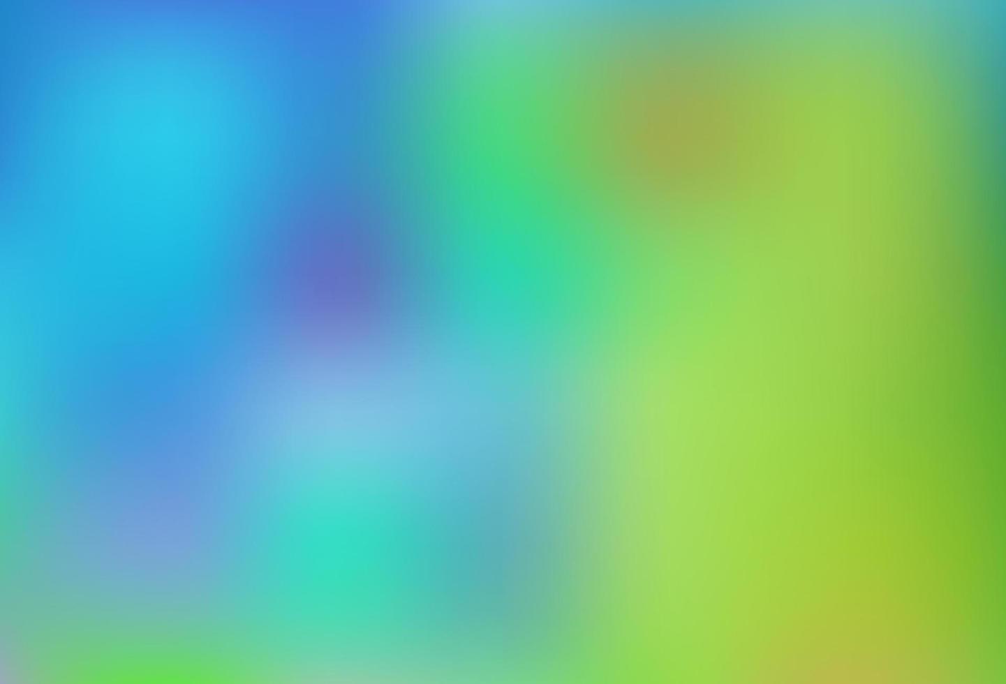 Light Blue, Green vector blurred bright pattern.