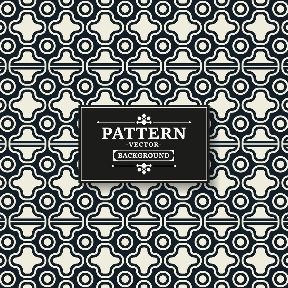 black ornament line pattern background vector