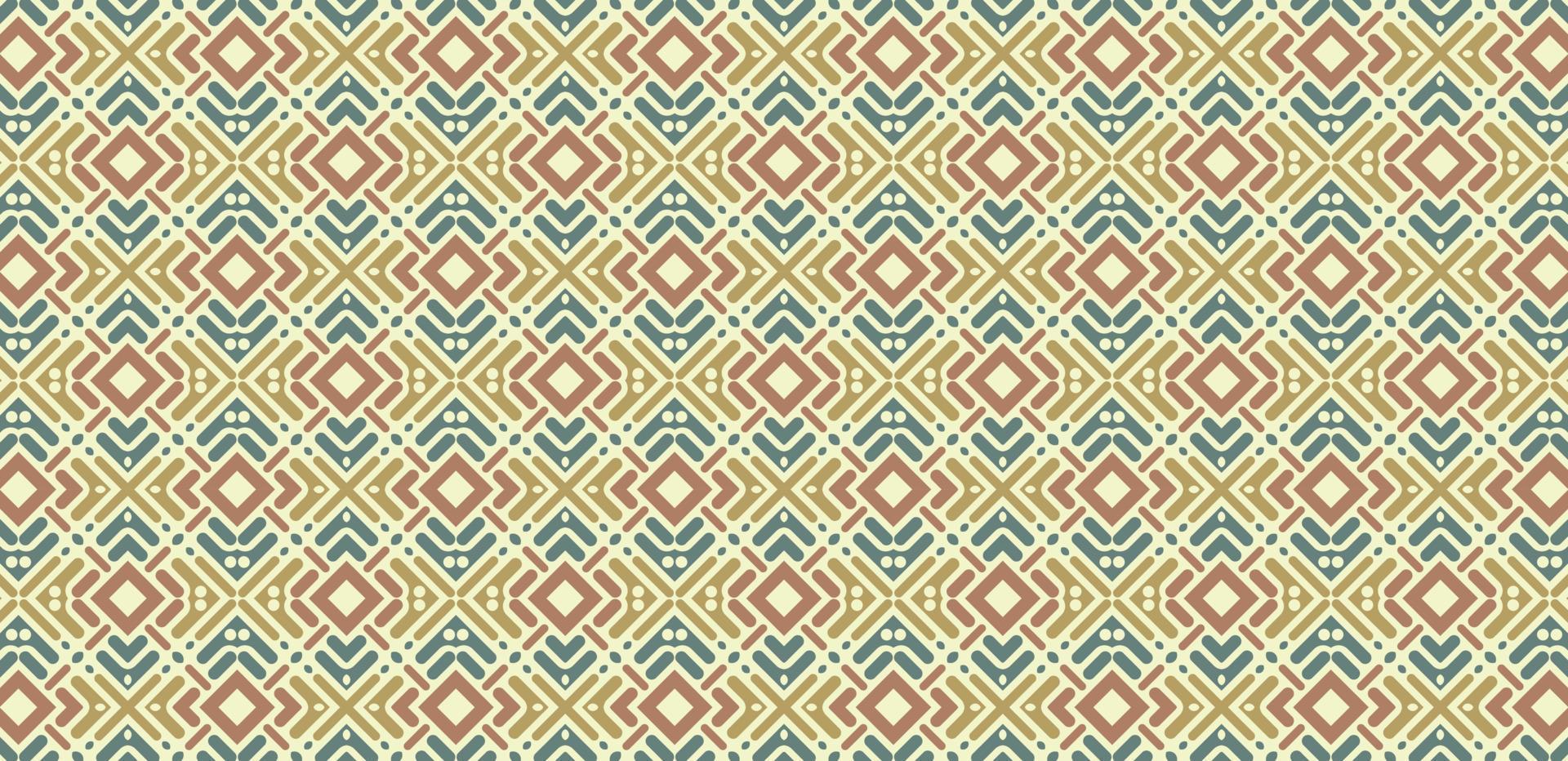 vintage abstract line pattern design vector