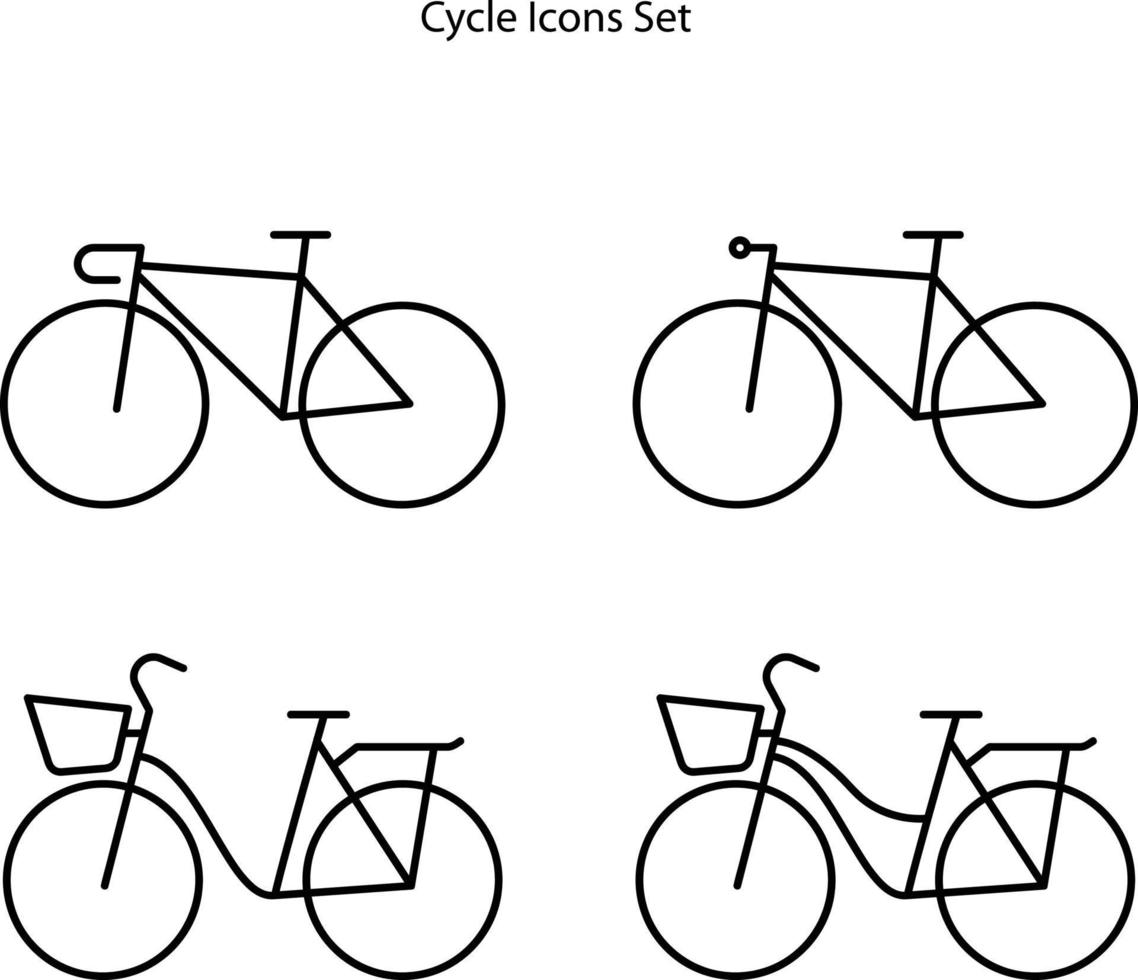 Bicycle icon web, Bicycle icon app, Bicycle icon art, Bicycle icon line, vector