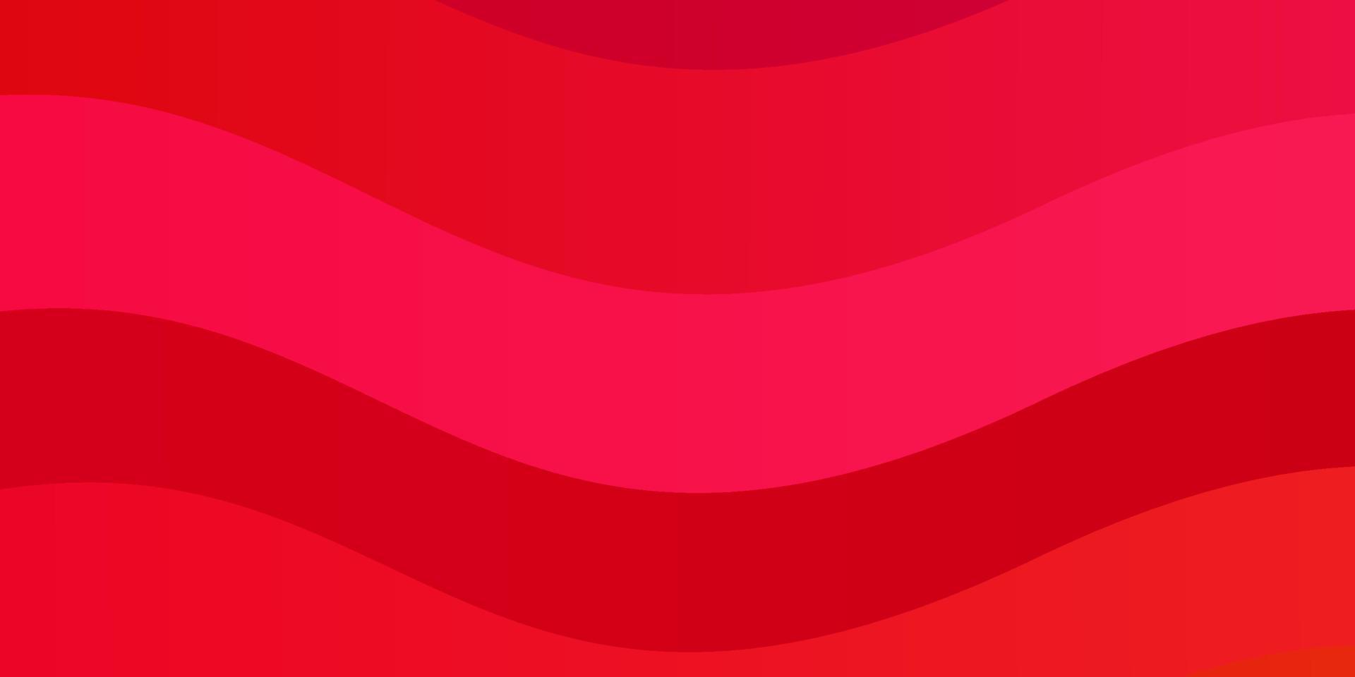 Light Pink, Yellow vector template with curved lines.