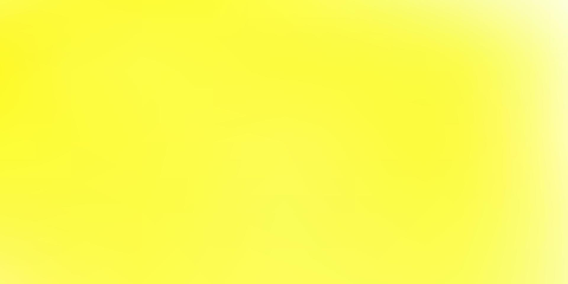 Fondo de desenfoque de vector amarillo claro.