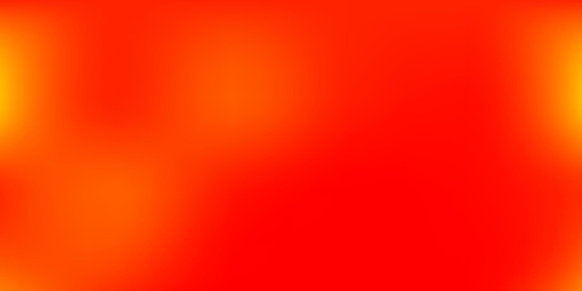 Light Orange vector abstract blur pattern.