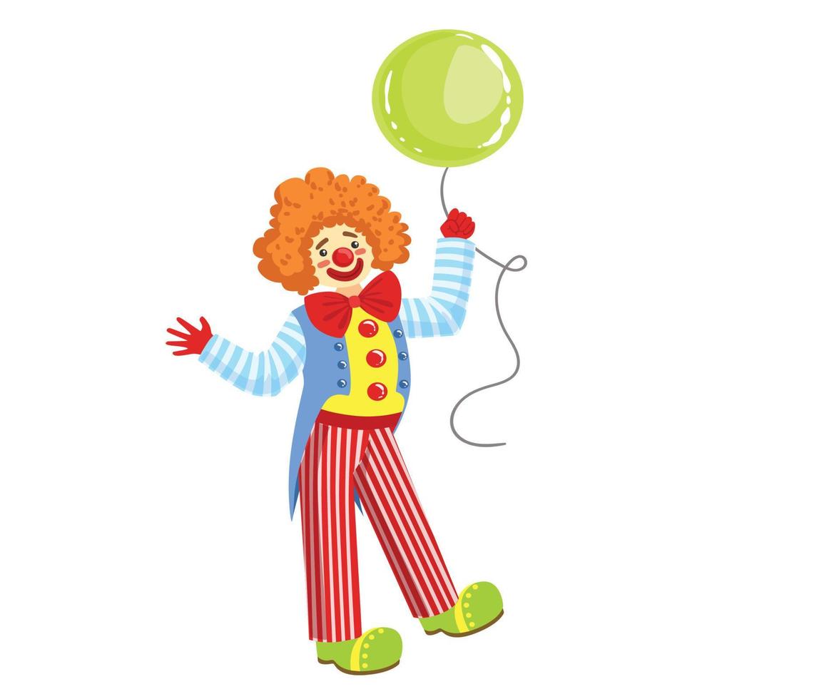 Funny Cartoon Clowns vector