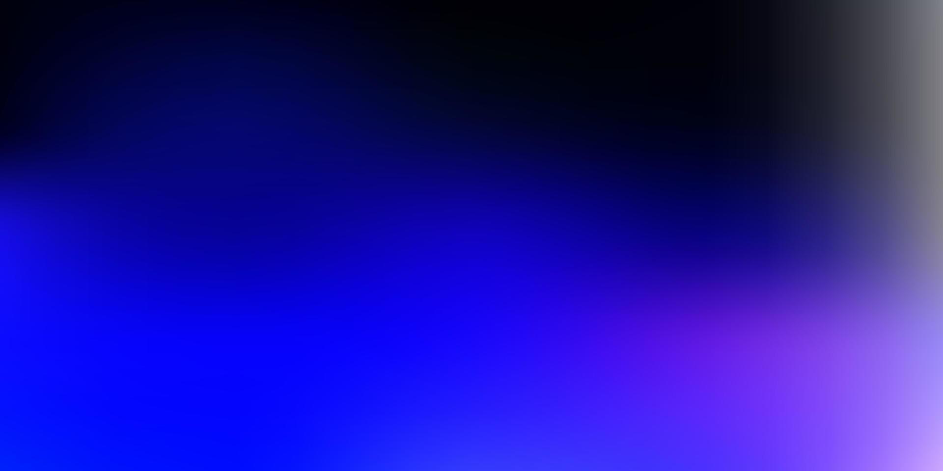 Dark pink, blue vector abstract blur template.