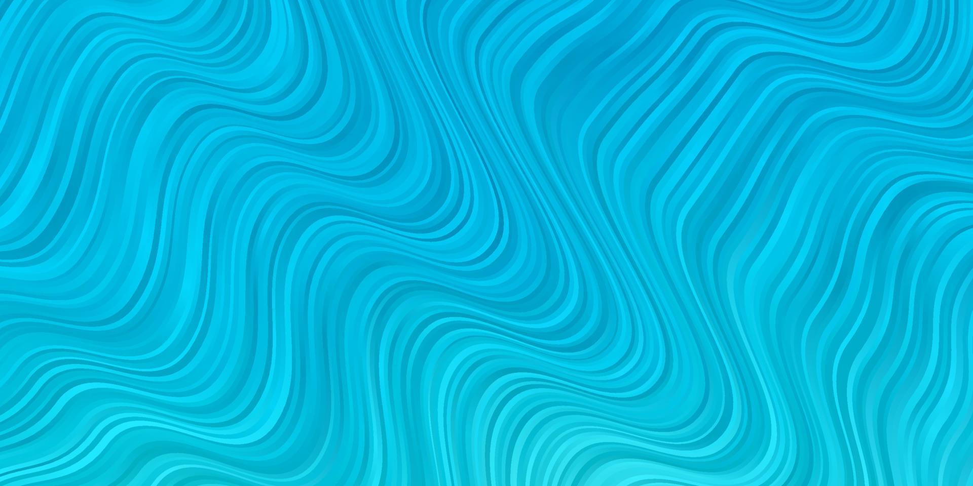 Light BLUE vector pattern with curves.