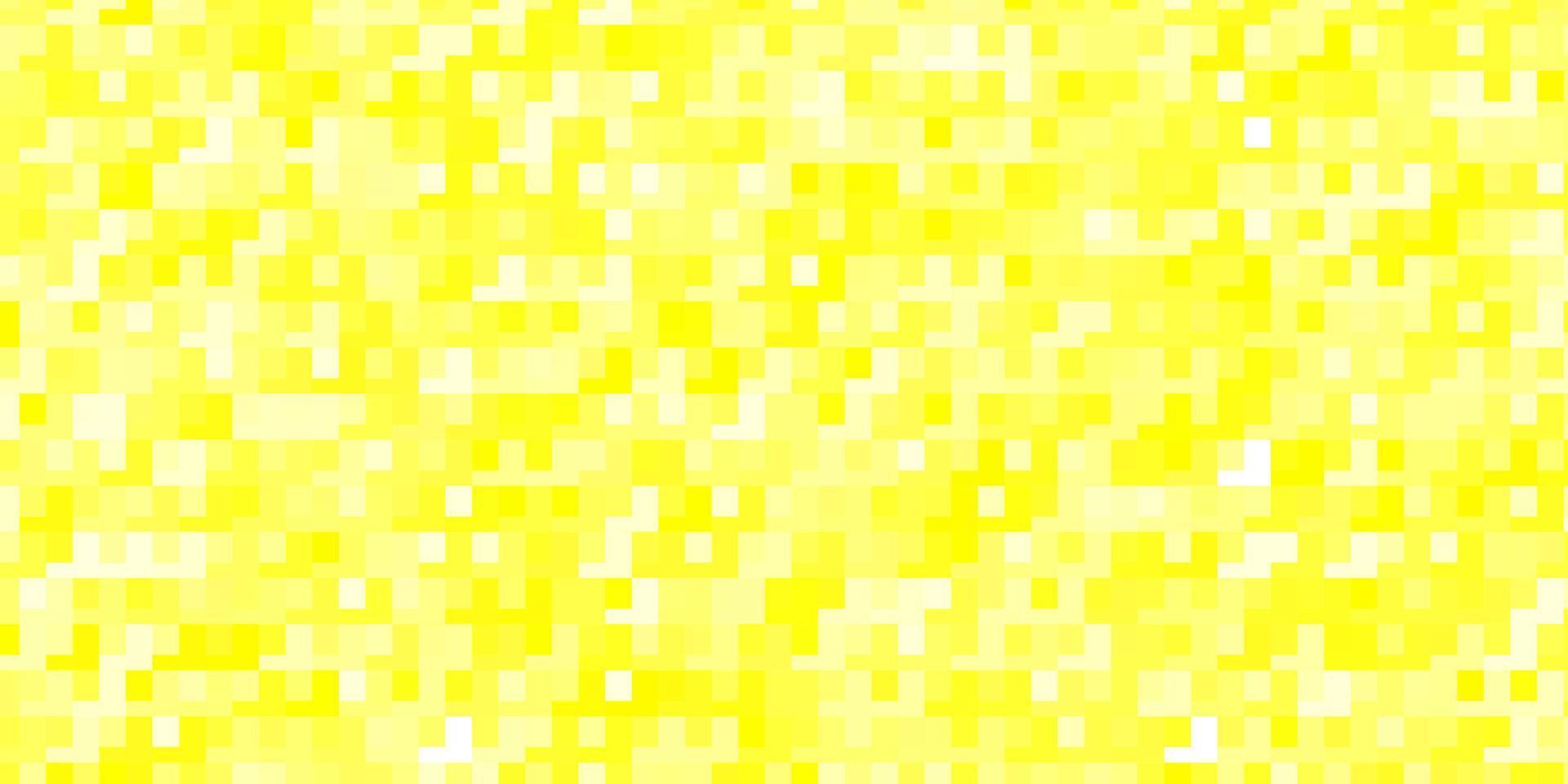 Light Yellow vector background with rectangles.