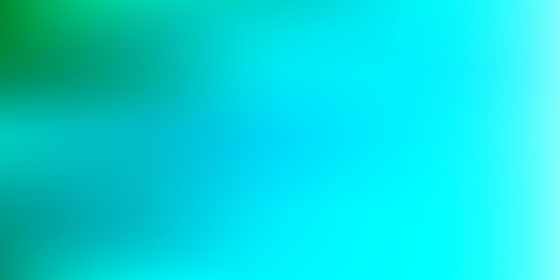 Light blue, green vector blur background.