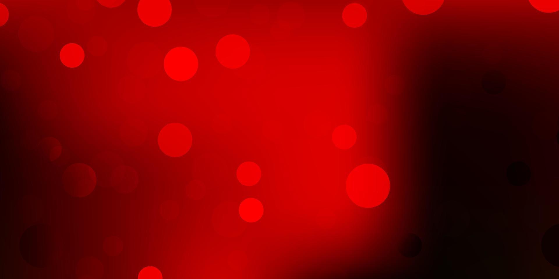 Dark orange vector backdrop with chaotic shapes.