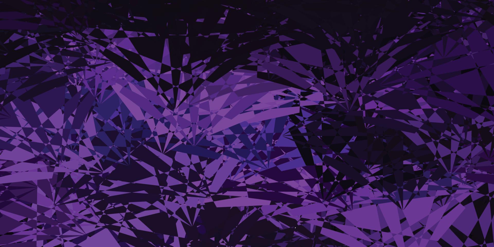 Dark Pink vector template with abstract forms.