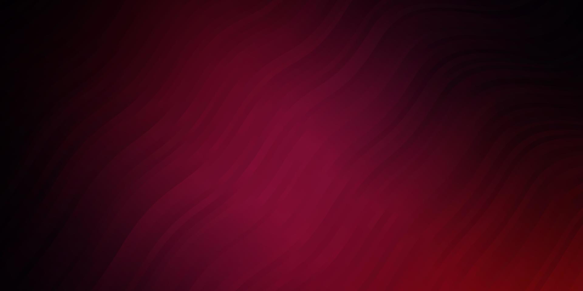 Dark Pink vector backdrop with curves.