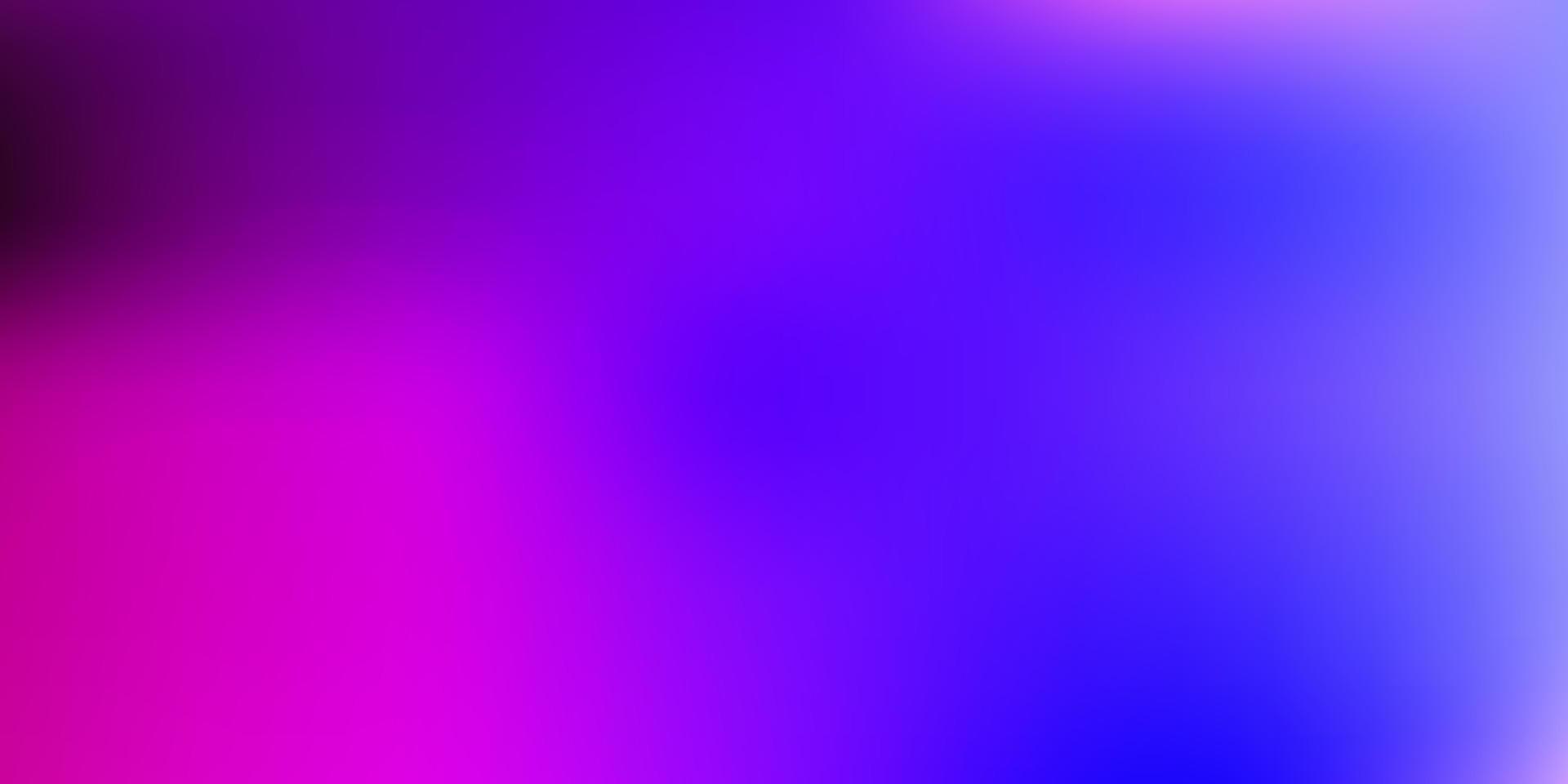 Light purple, pink vector gradient blur backdrop.