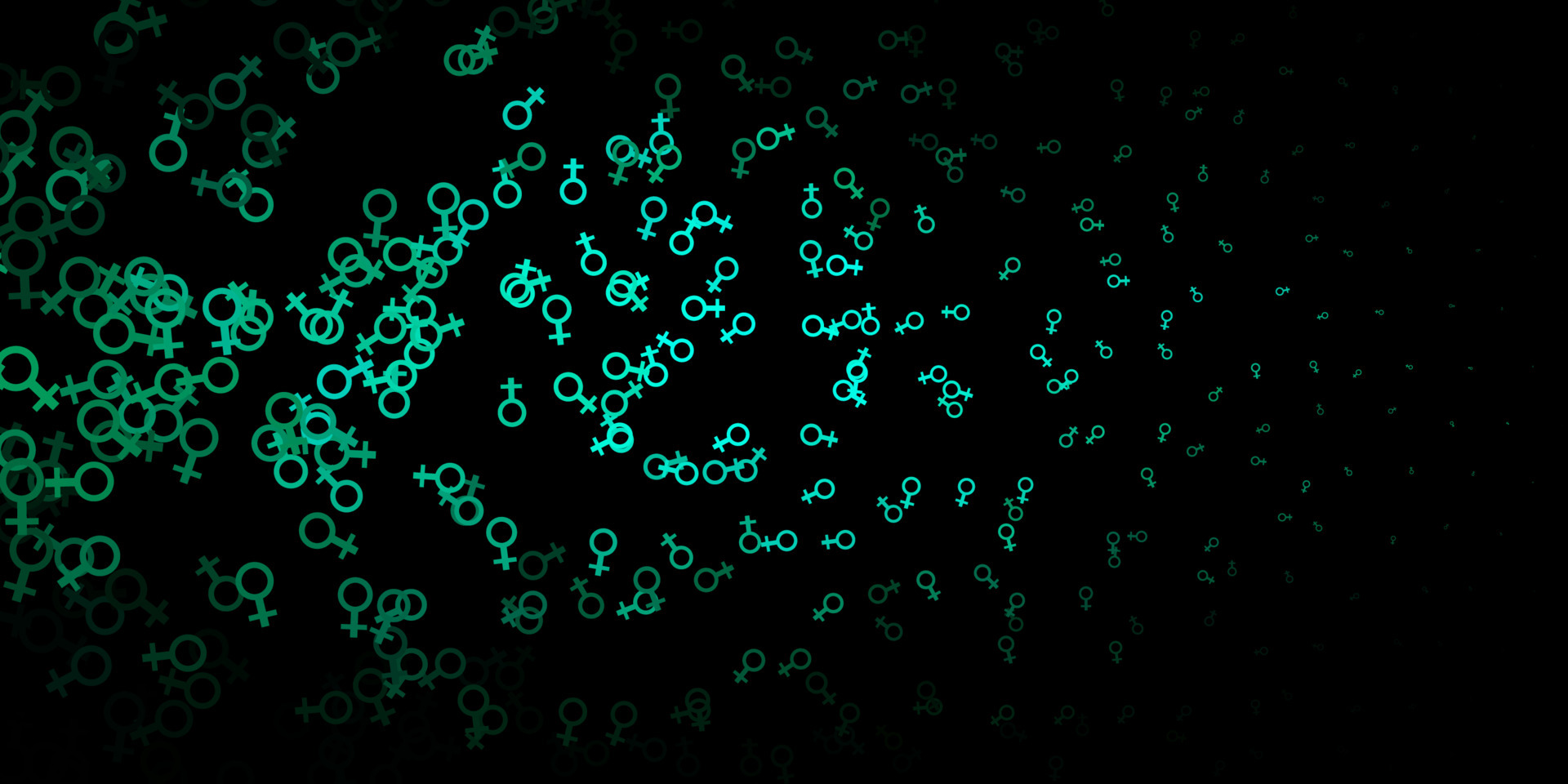 Dark Green vector pattern with magic elements. 6325559 Vector Art at