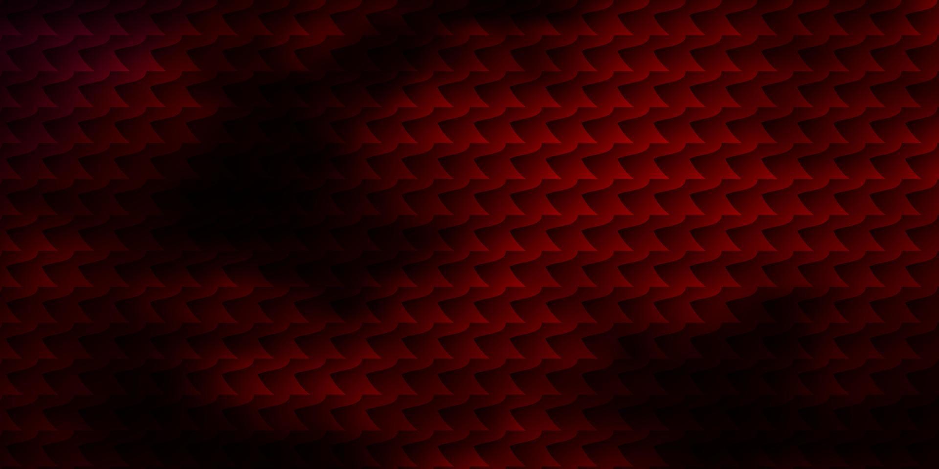 Fondo de vector rojo oscuro en estilo poligonal.