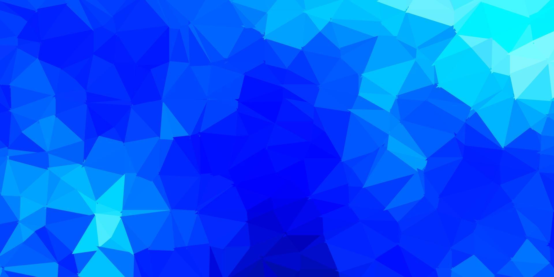 Dark pink, blue vector polygonal background.