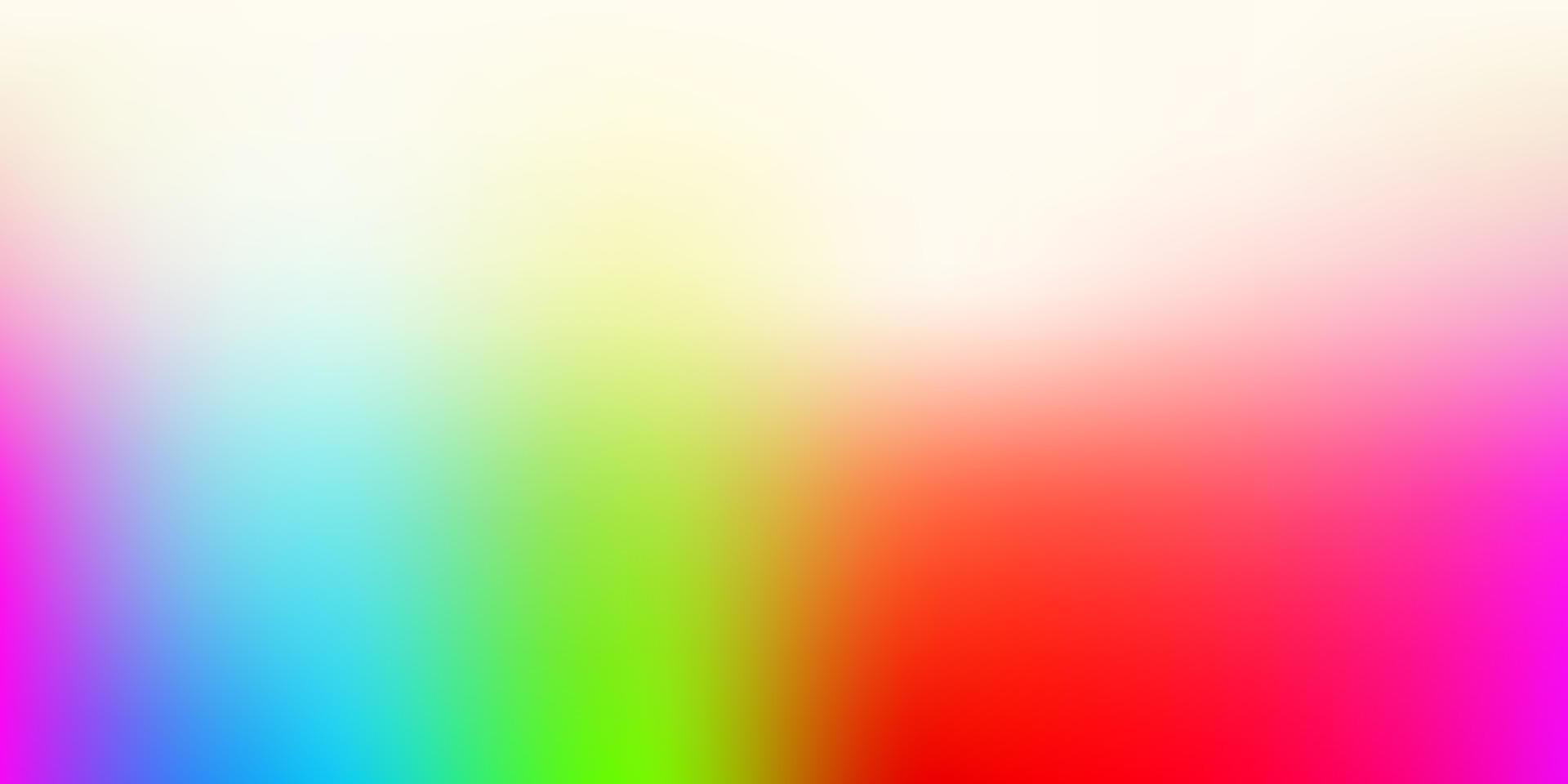 Light Green, Red vector abstract blur pattern.