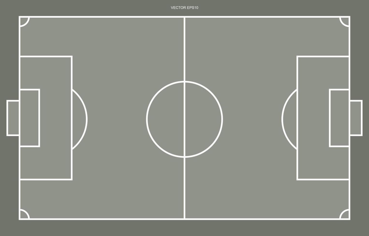 Soccer field or football field background with soccer line. Green grass court for create soccer game. Vector. vector