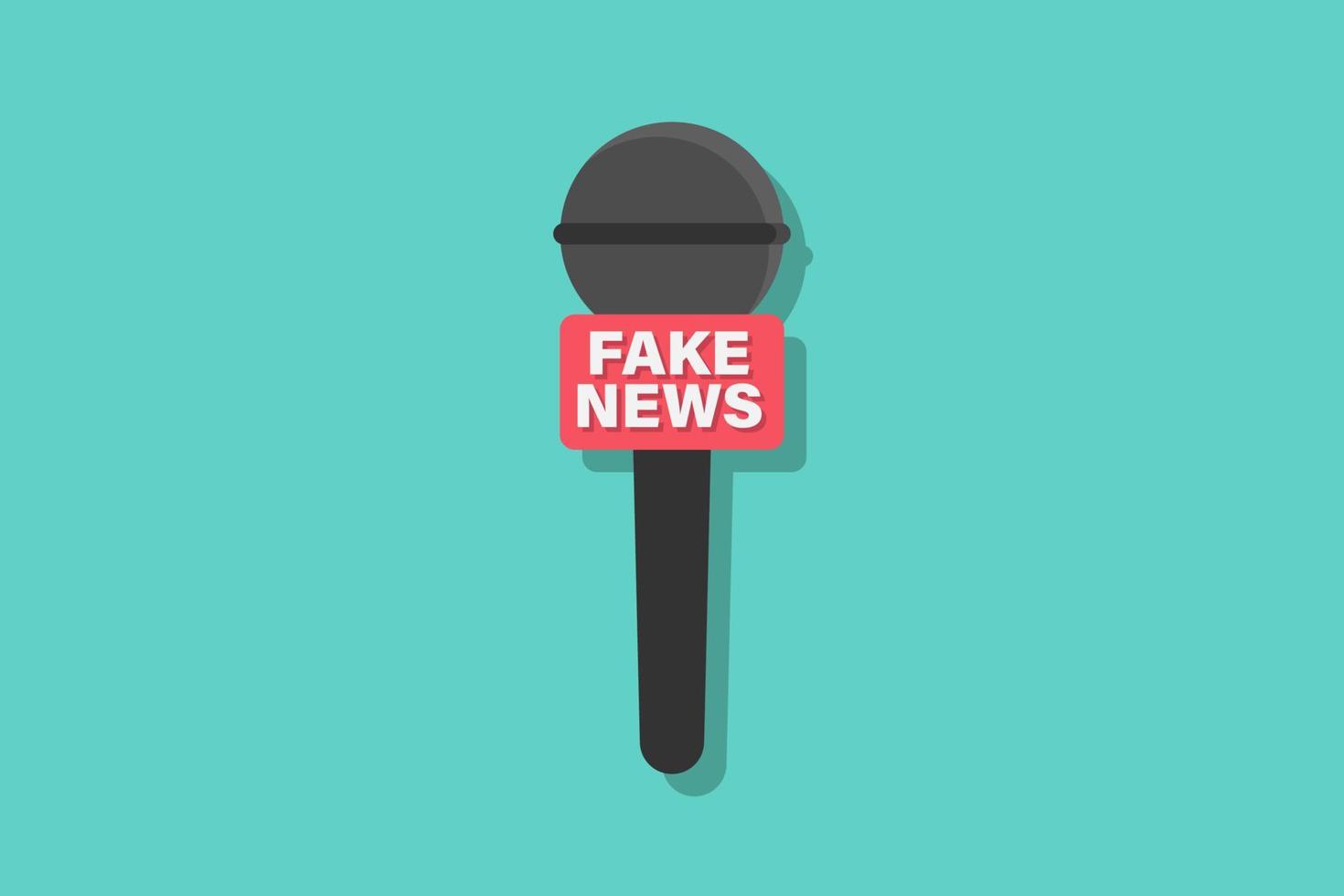 Fake news vector design illustration