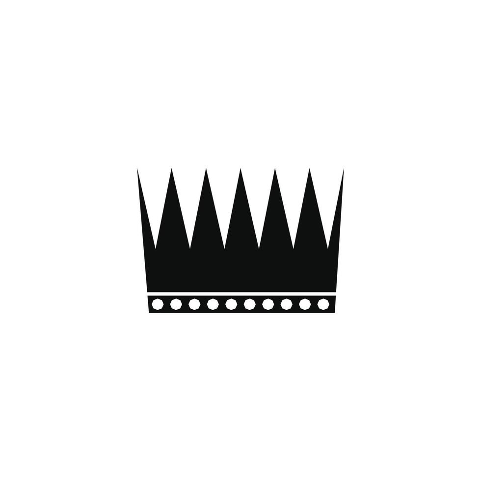 Royal king  queen  princess crown Vector icon elements logo background
