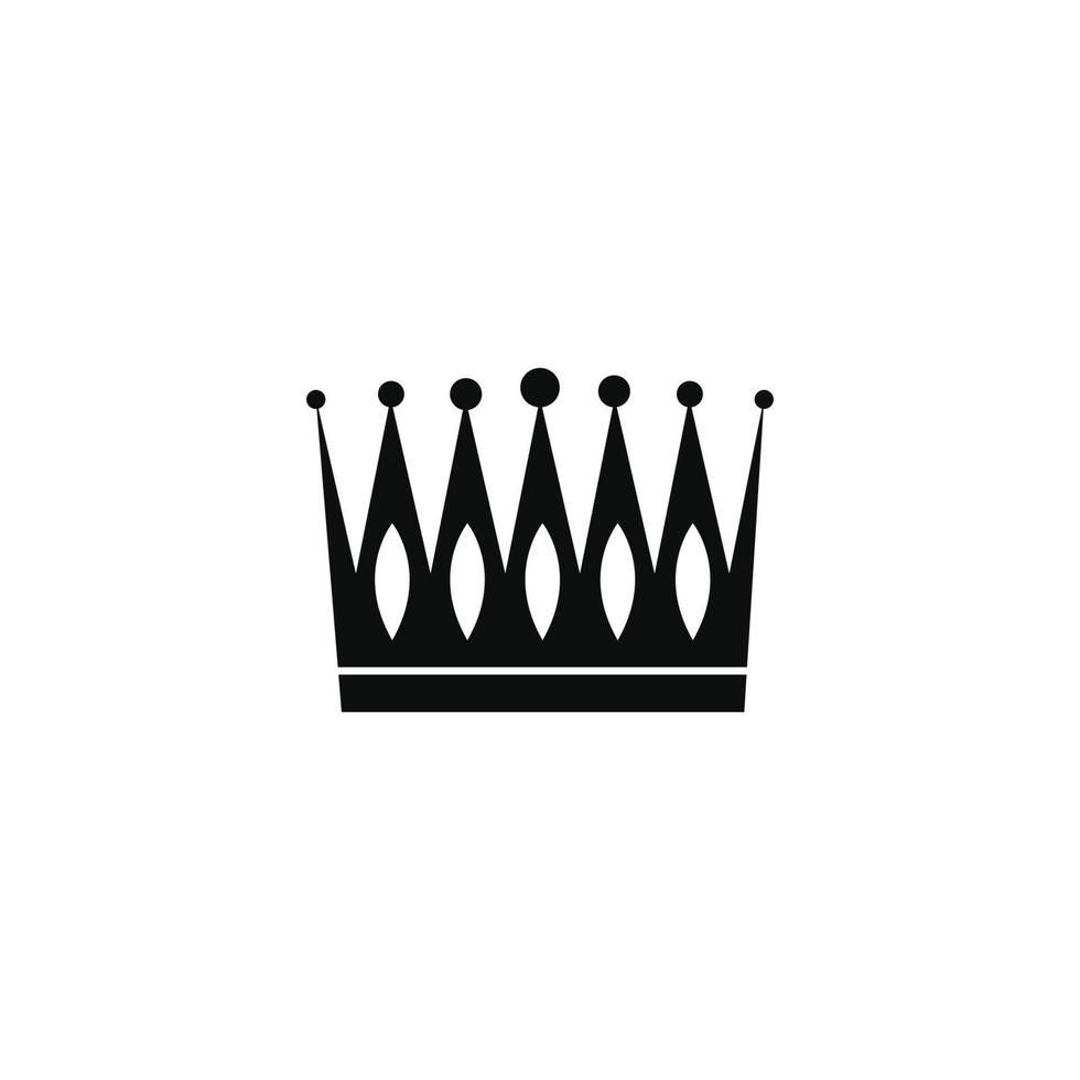 Royal king  queen  princess crown Vector icon elements logo background