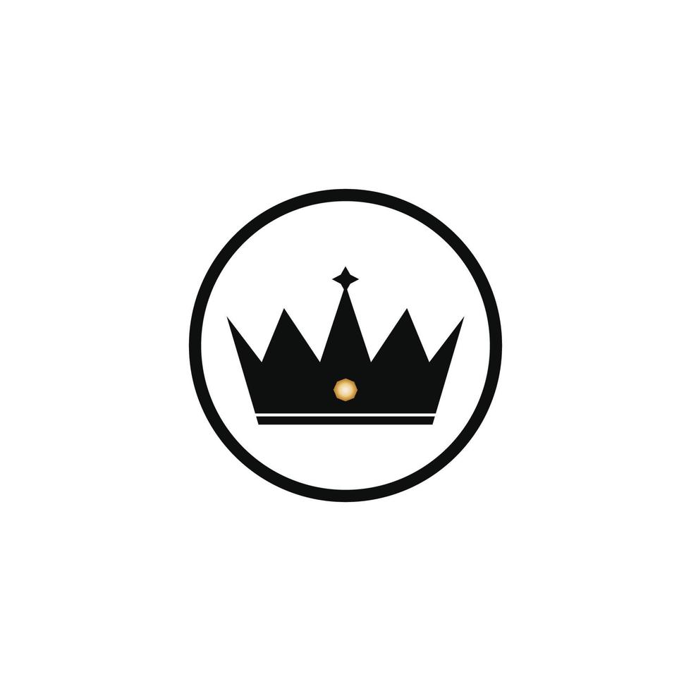 Royal king  queen  princess crown Vector icon elements logo background