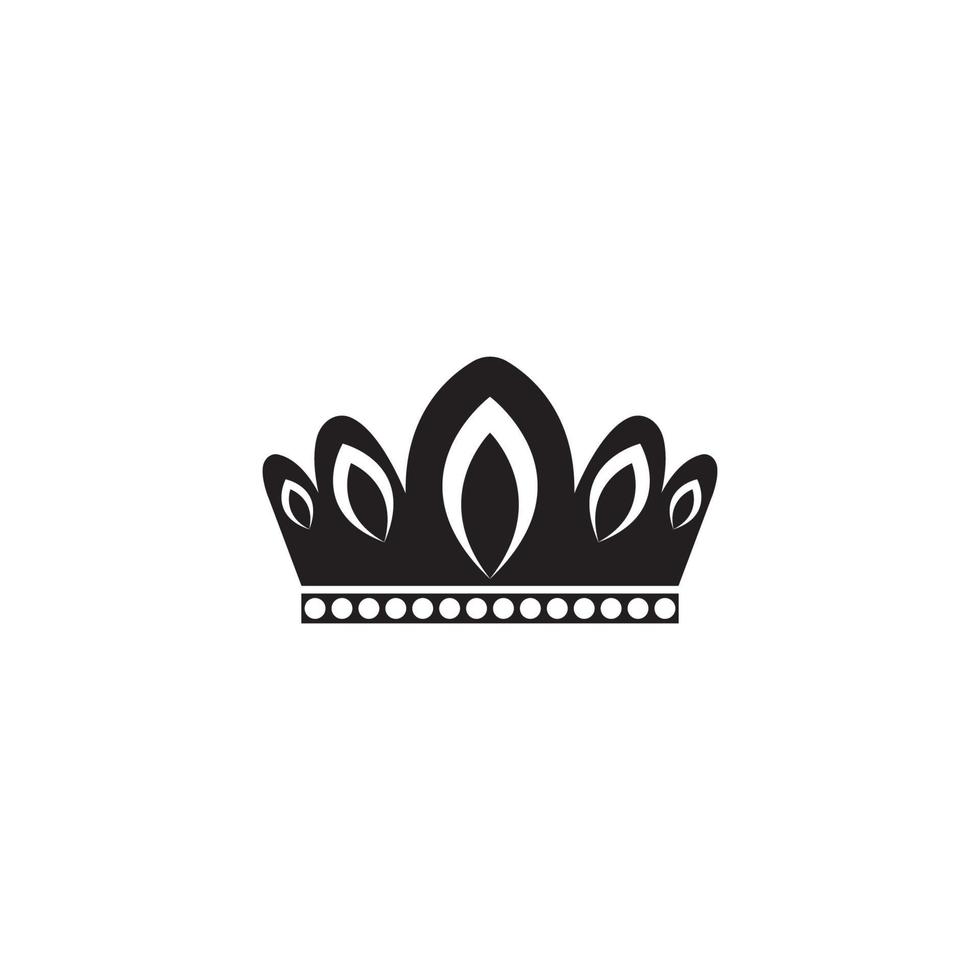 Royal king  queen  princess crown Vector icon elements logo background