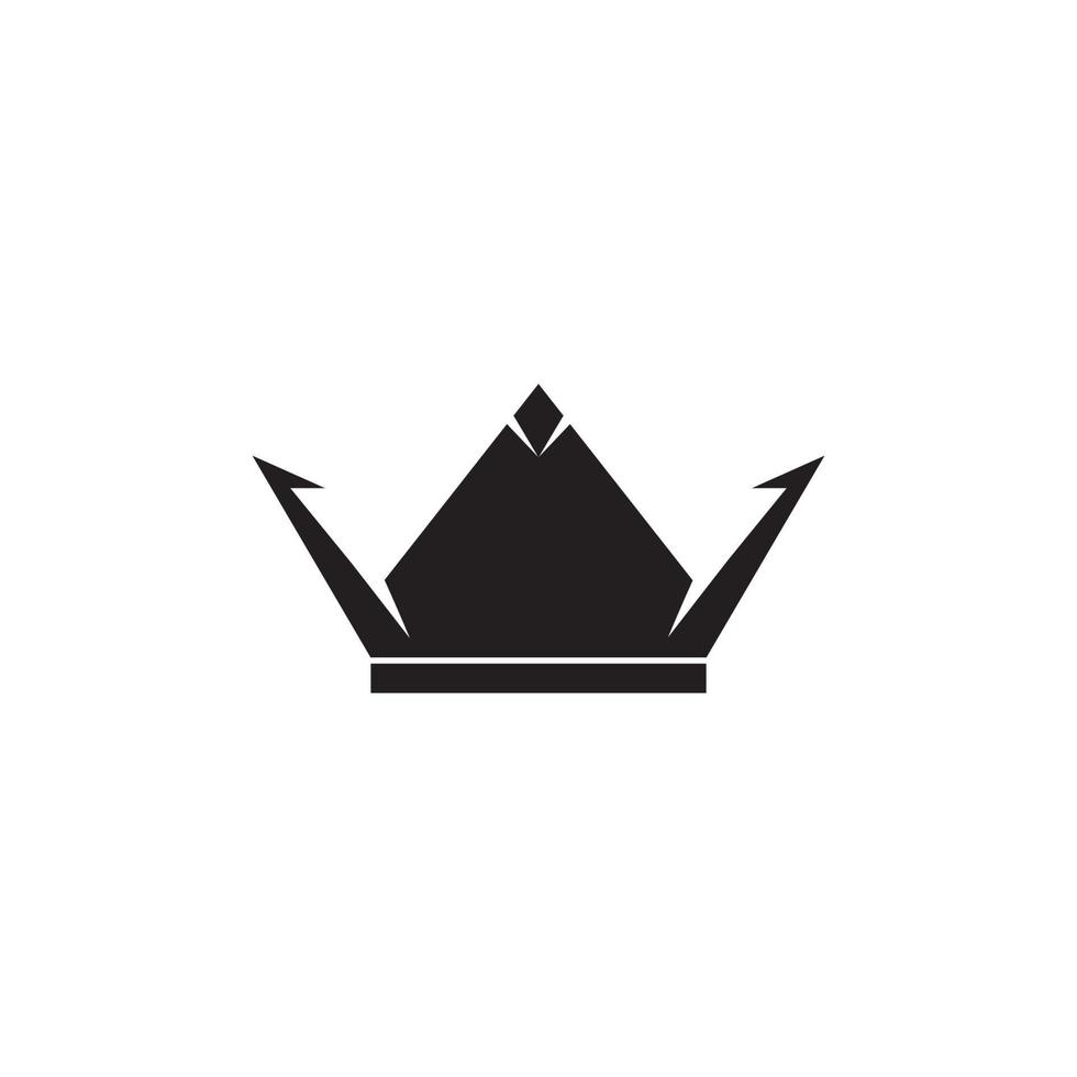 Royal king  queen  princess crown Vector icon elements logo background