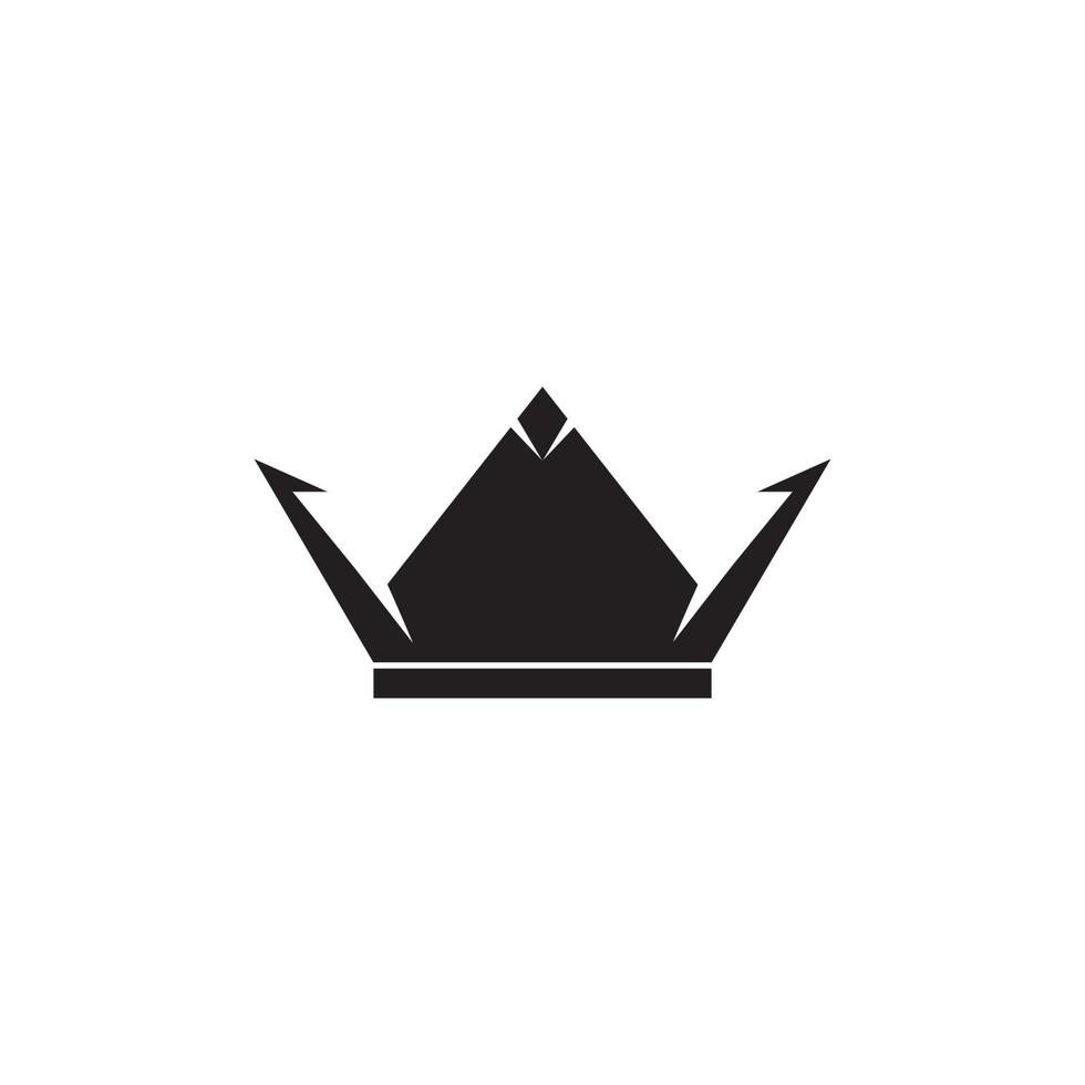 Royal king  queen  princess crown Vector icon elements logo background