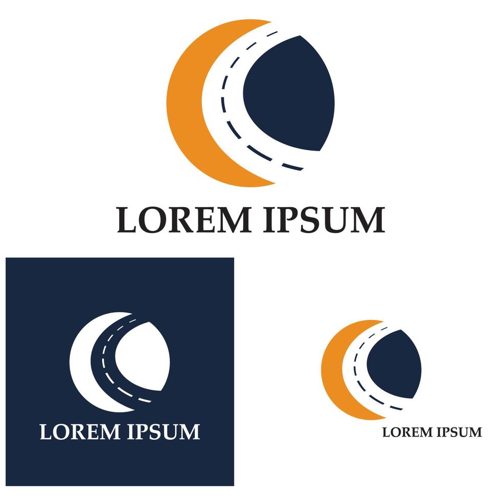 diseño de vector de ilustración de logotipo y símbolo de forma